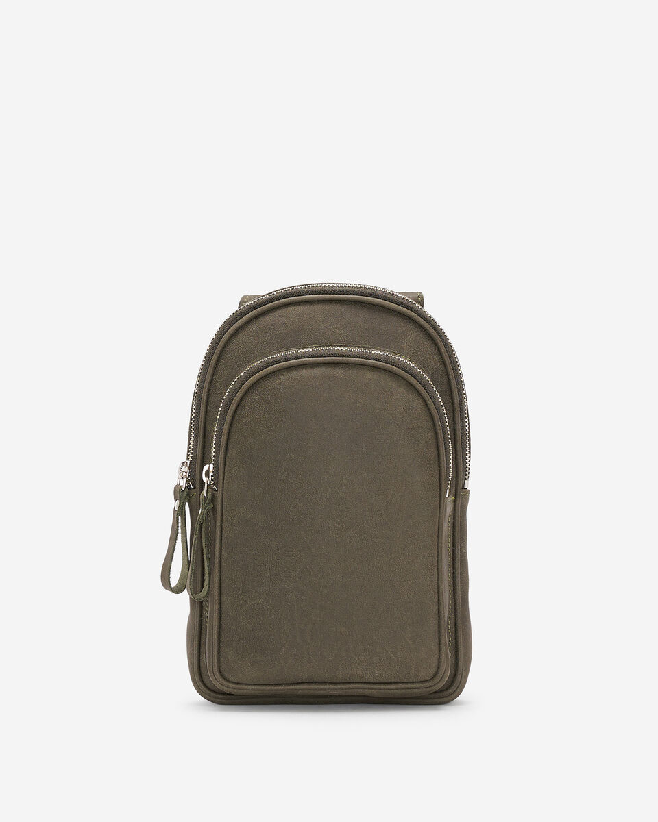 Sac à bandoulière Trinité en cuir Tribe