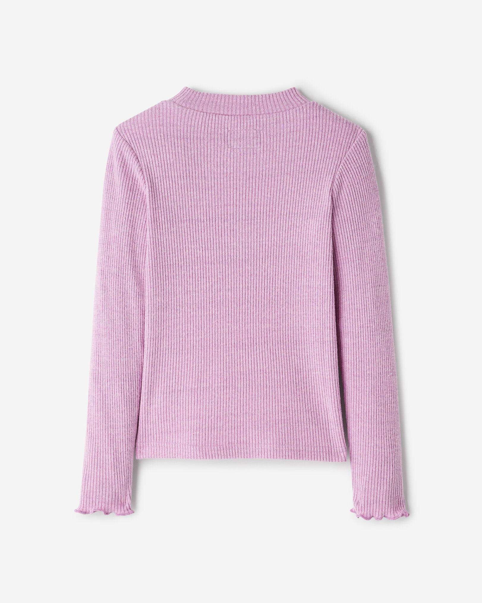 T-shirt côtelé scintillant Cooper pour filles
