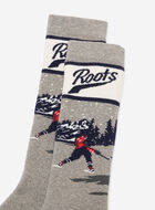 Adult Hockey Intarsia Sock
