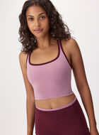 Active Knit Cropped Tank