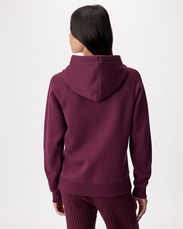 Organic Cooper Satin Stitch Kanga Hoodie