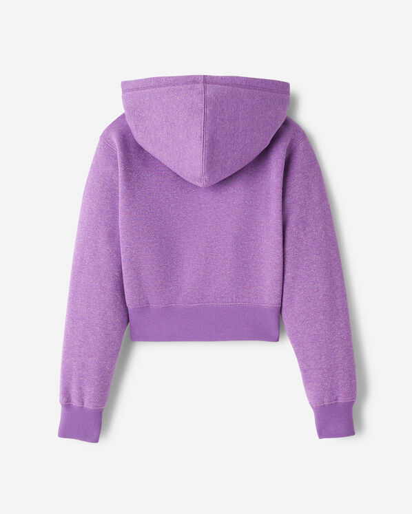 Girls Cooper Sparkle Cropped Hoodie