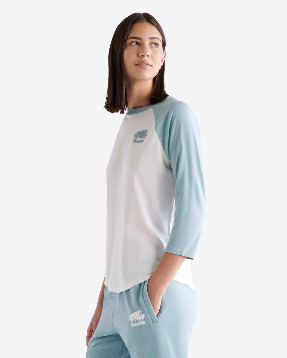 Womens Organic Cooper Baseball T-Shirt