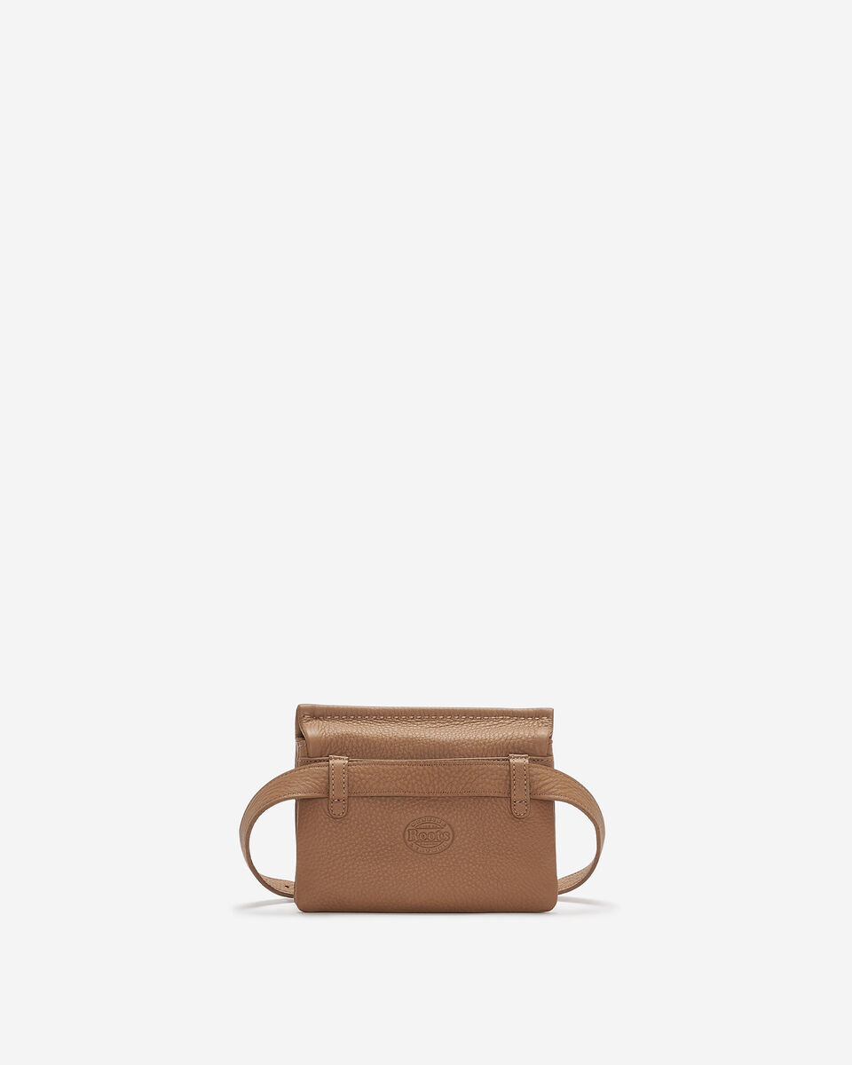 Sac-ceinture double en cuir Nuage