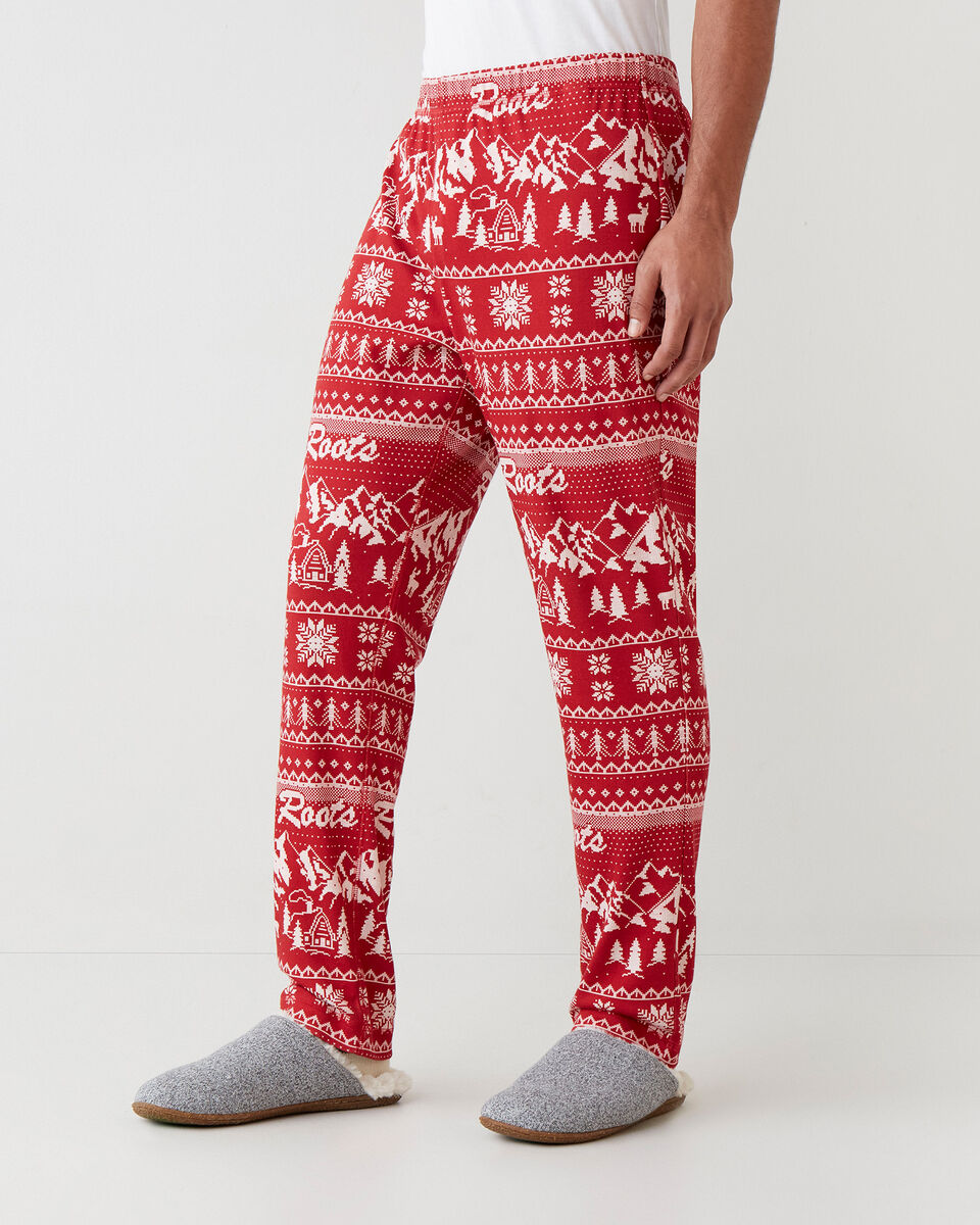 Mens Winter Wonderland Pajama Pant
