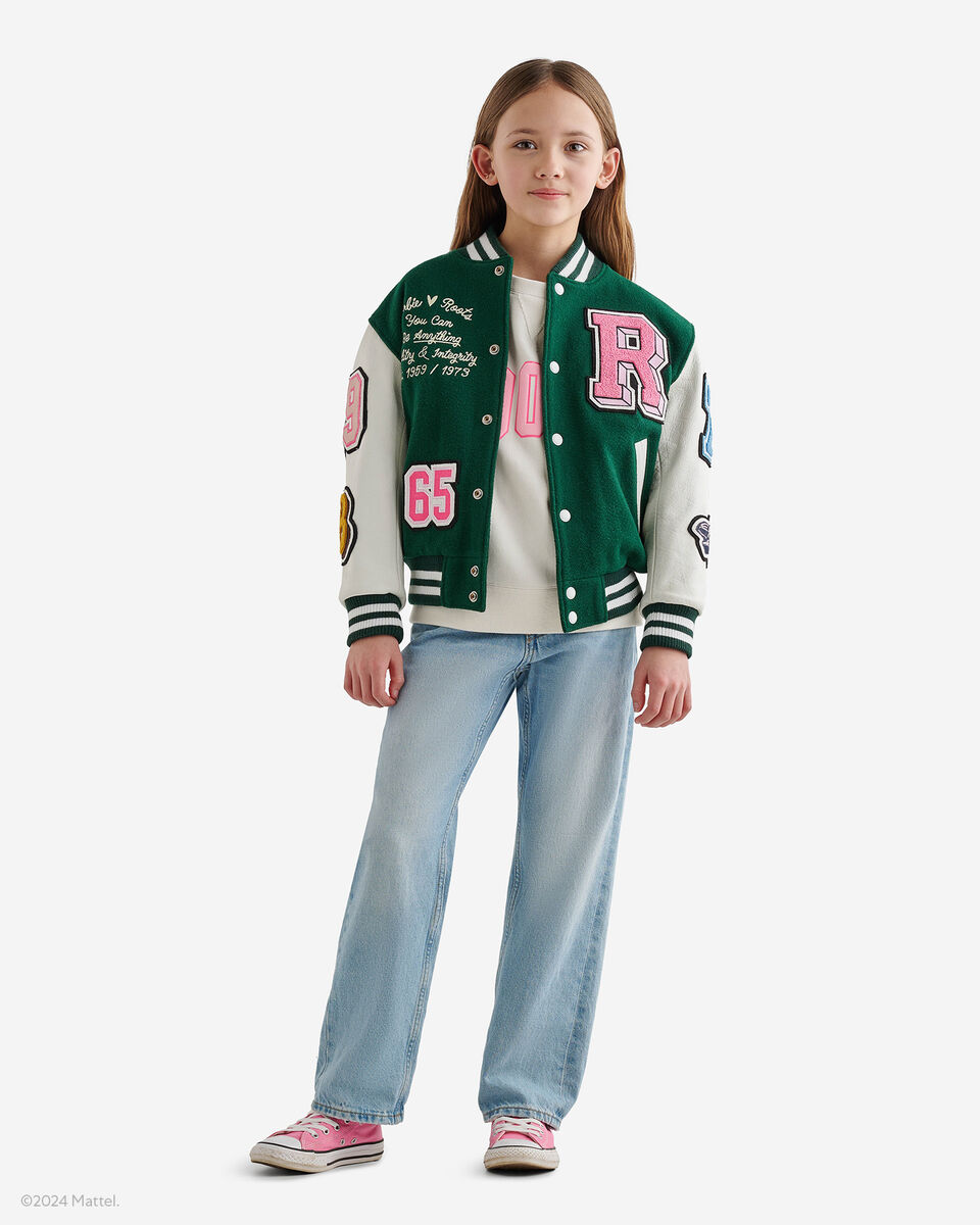 Barbie™ X Roots Kids 65 Varsity Jacket