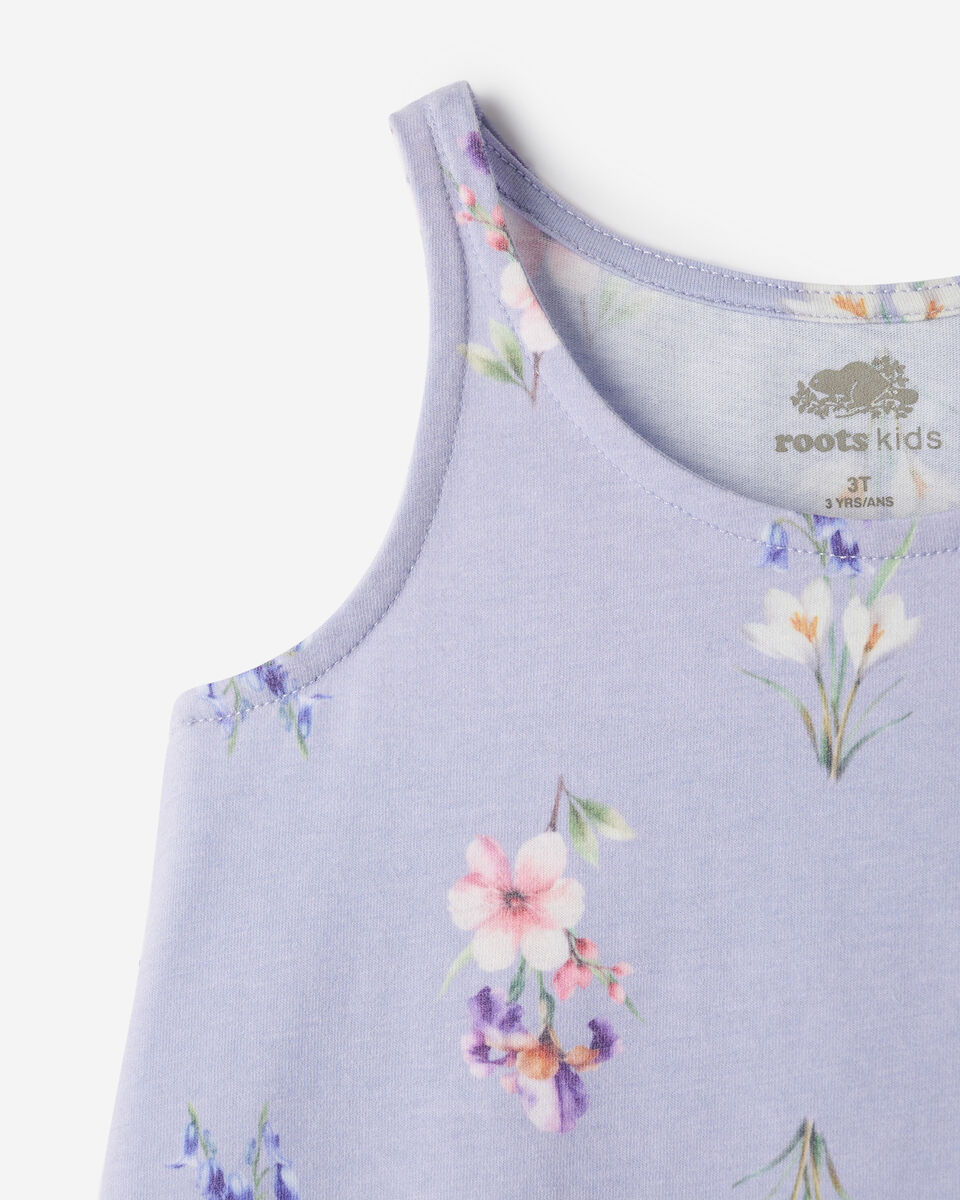 Robe camisole motif floral Cooper pour tout-petits