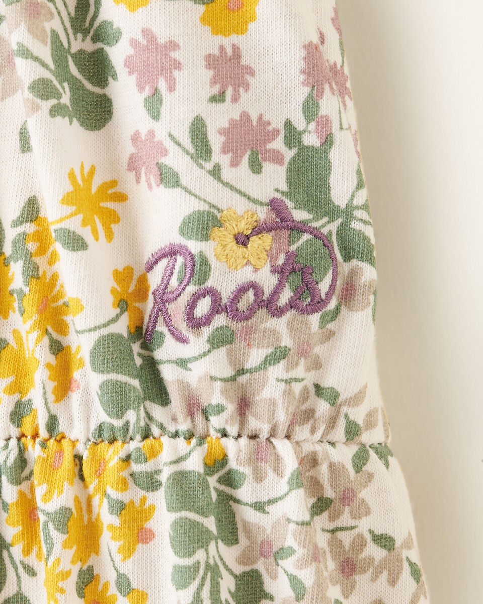 Jupe à motif floral pour fille