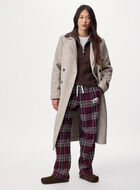 Pantalon de pyjama &agrave; carreaux pour femme