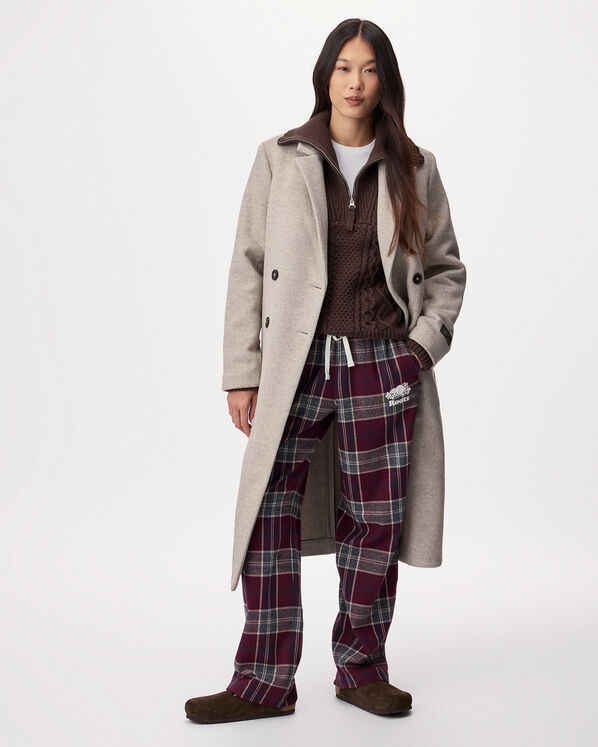 Pantalon de pyjama &agrave; carreaux pour femme