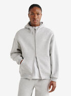 Chandail &agrave; capuchon temp&ecirc;te et glissi&egrave;re en molleton Nuage