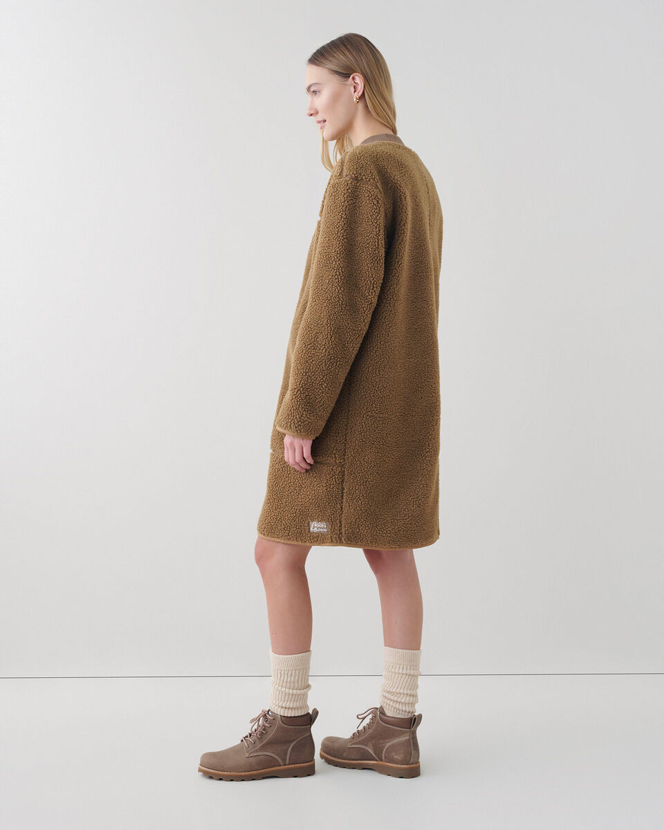 Roots Sherpa Longline Liner Jacket. 3