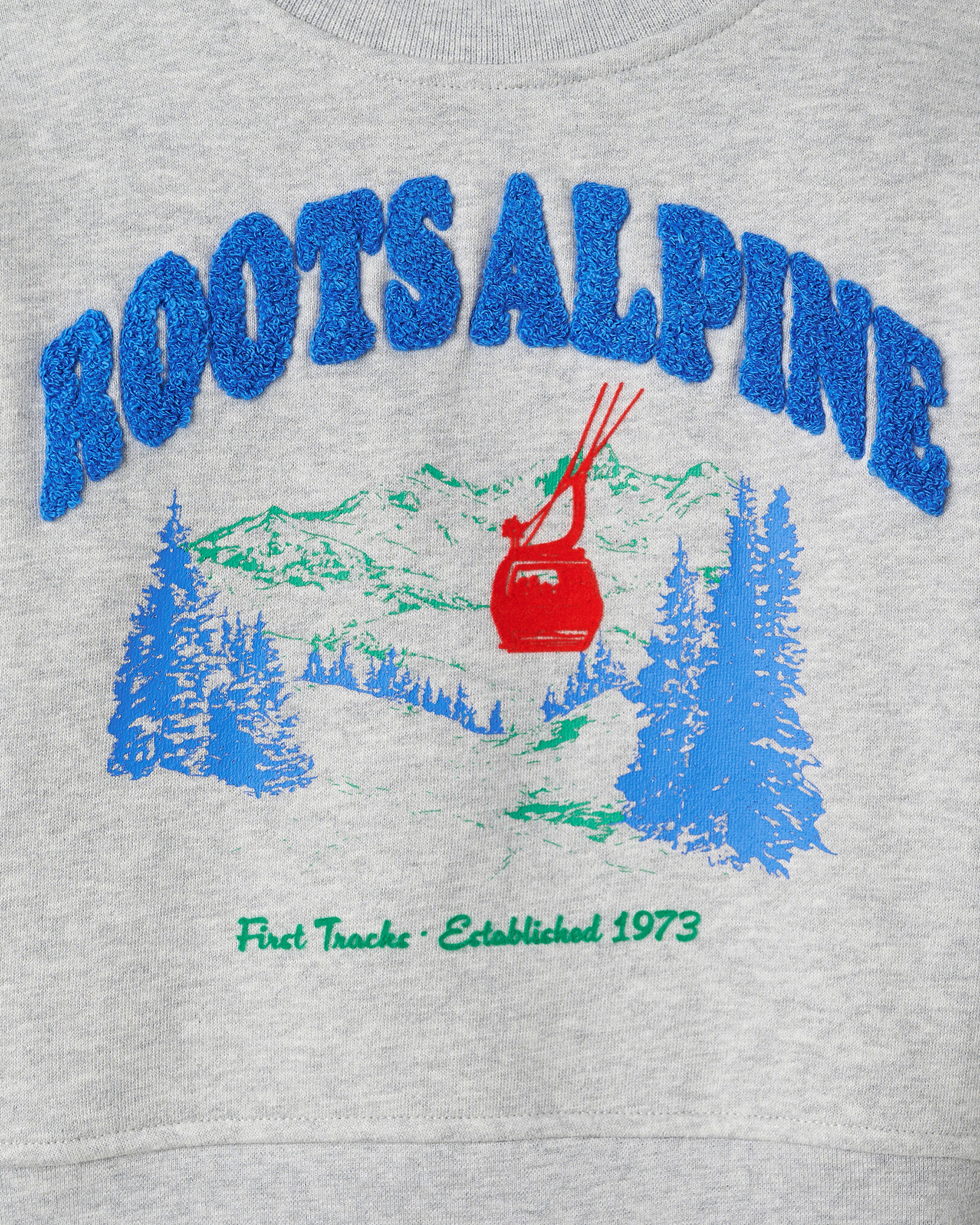 Toddler Alpine Landscape Crew Sweatshirt