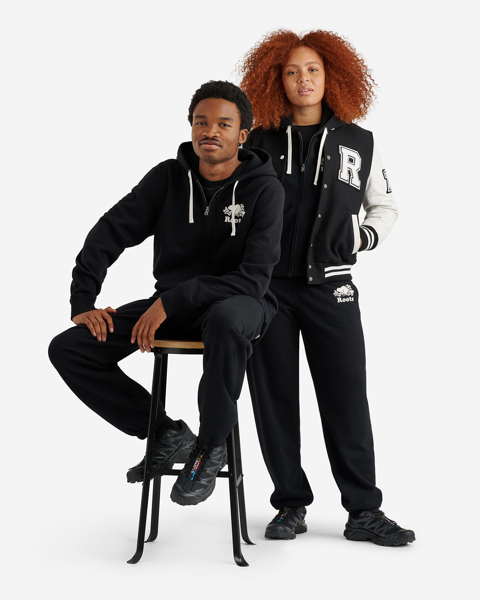Roots slim fit sweatpants cheap