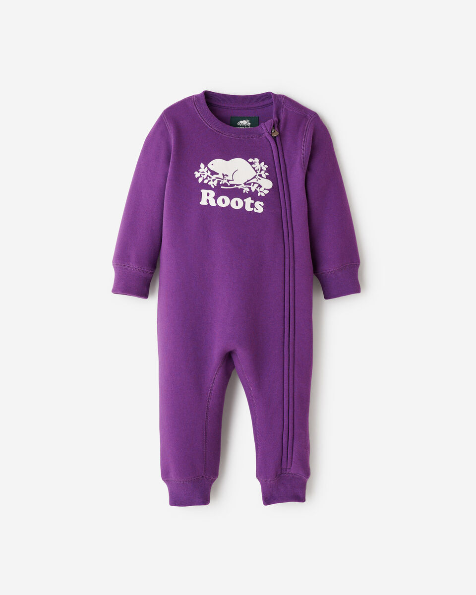 Barboteuse originale Cooper le castor en coton bio pour bébés