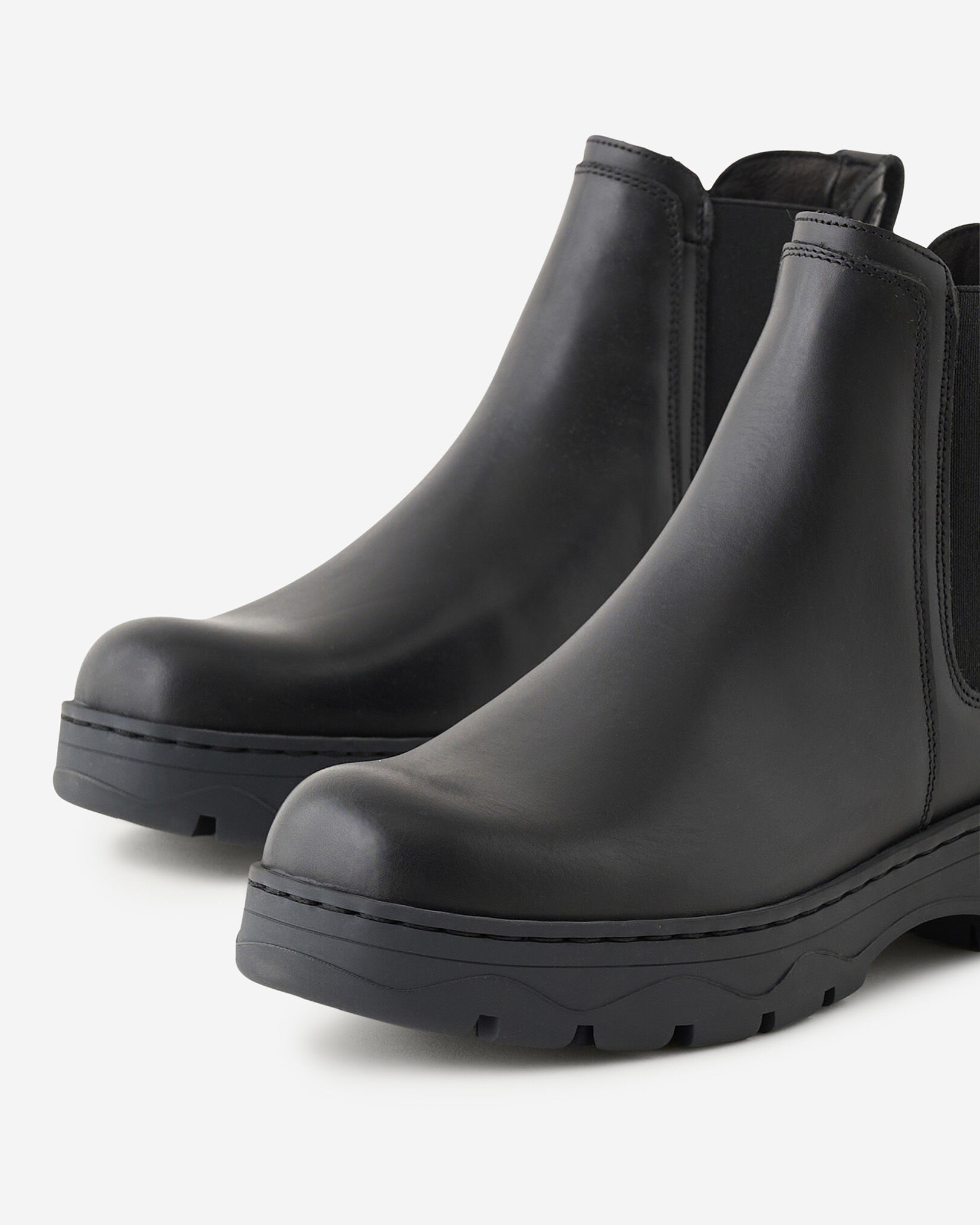 Next black deals leather boots