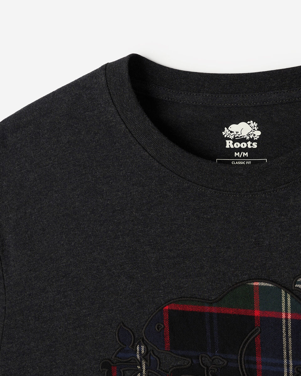 Mens Cooper Plaid Fill T-Shirt