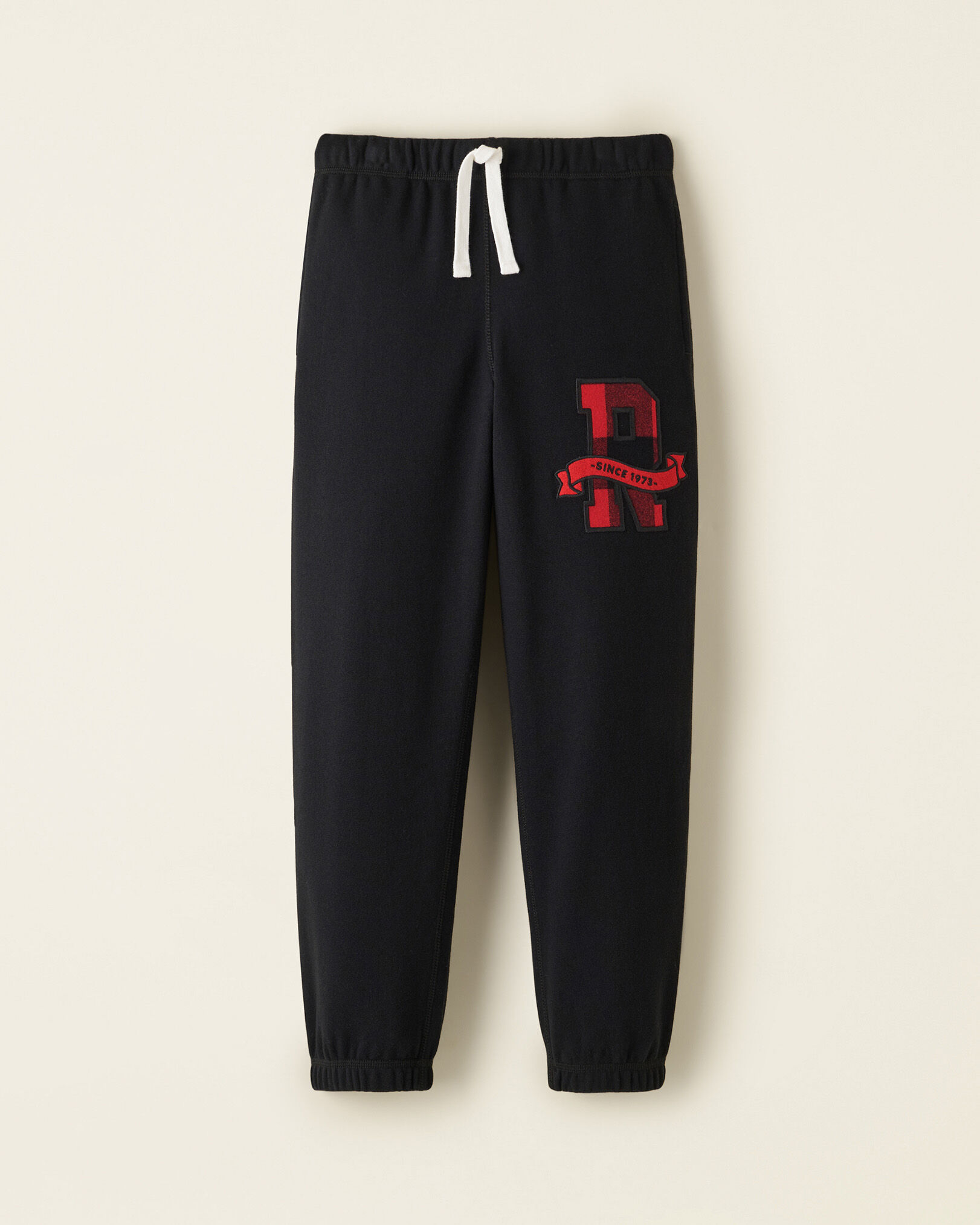 Kids Plaid Applique Sweatpant Sweatpants Roots