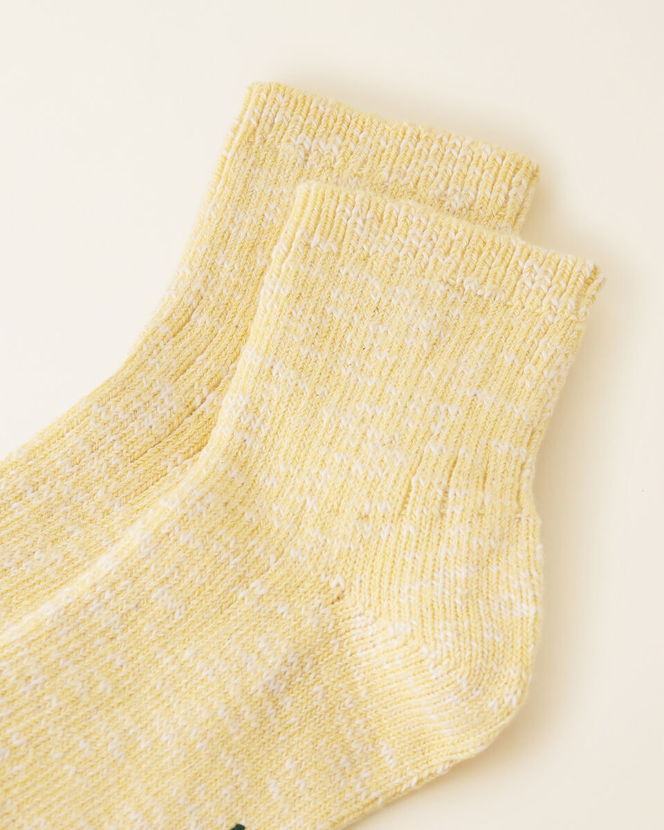 Adult Slub Short Sock