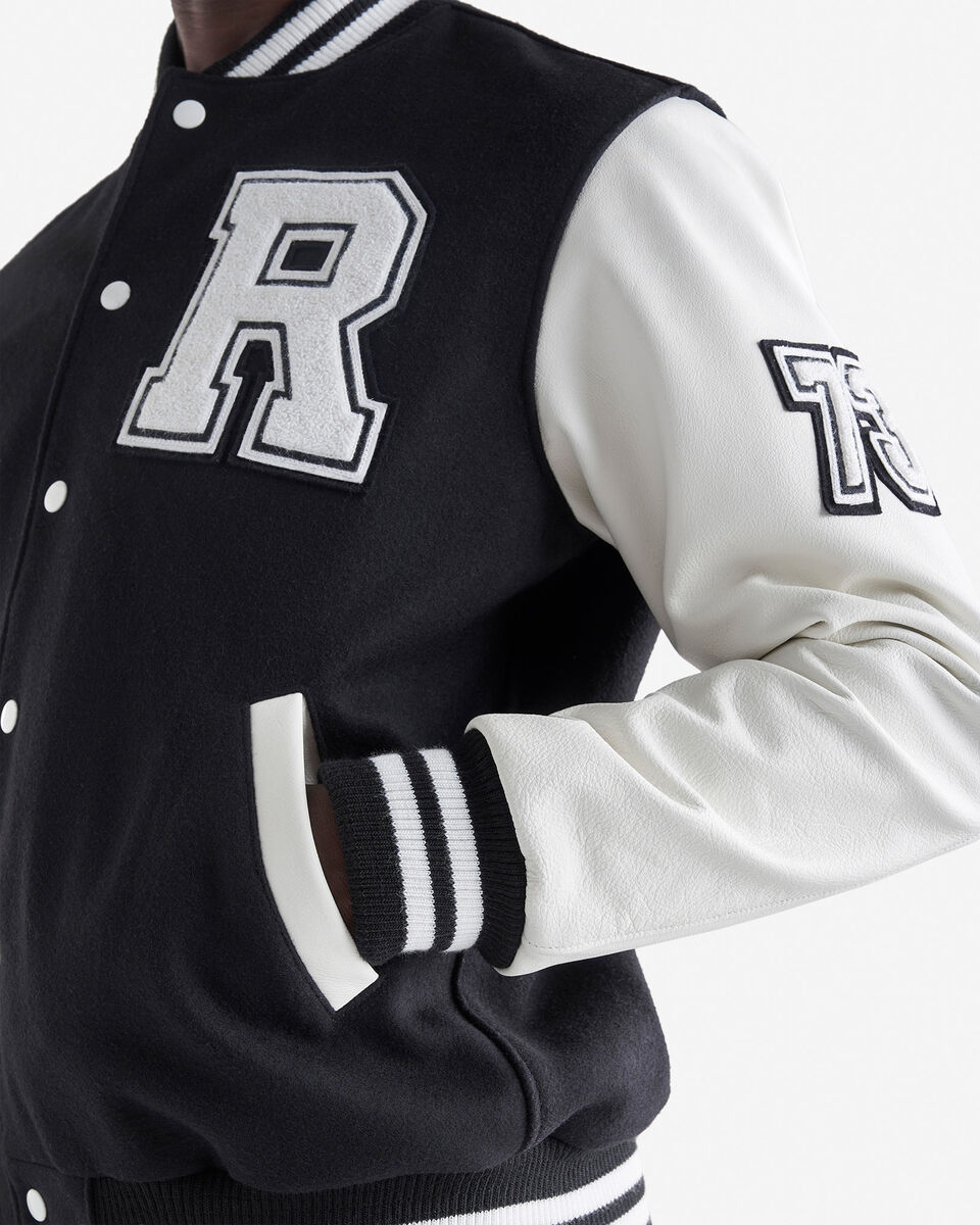 Blouson universitaire rétro pour homme