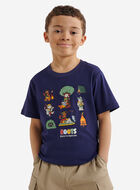 T-shirt Camp phosphorescent pour enfant