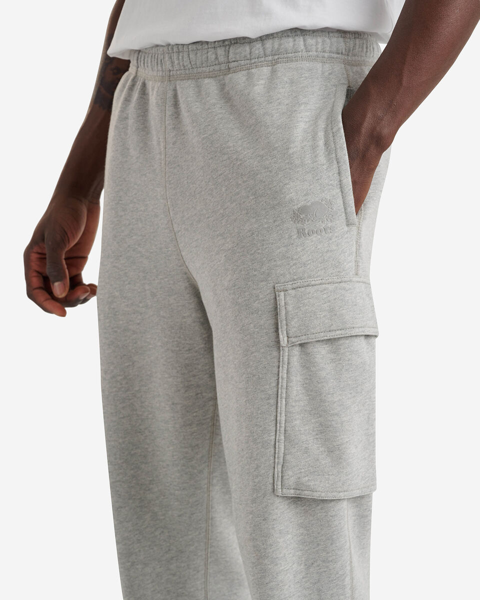 Pantalon cargo décontracté en molleton de coton bio Cooper