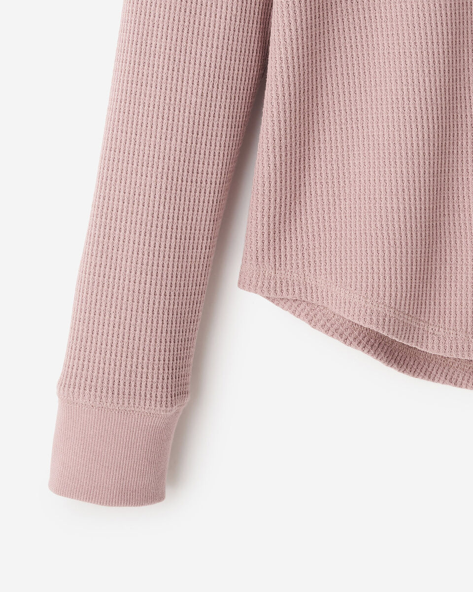 Waffle Long Sleeve Top