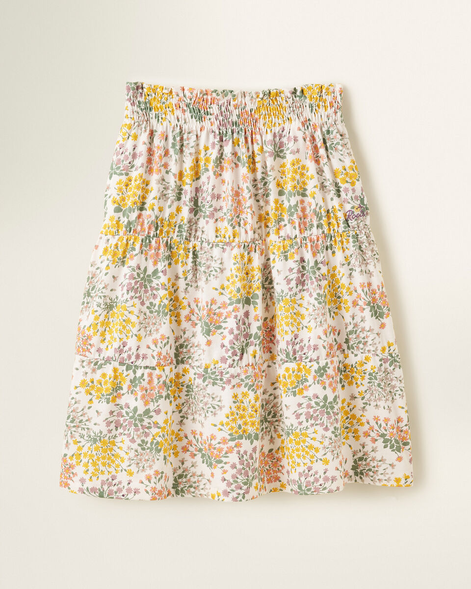 Jupe à motif floral pour fille