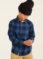 Kids Relaxed Park Plaid Shirt