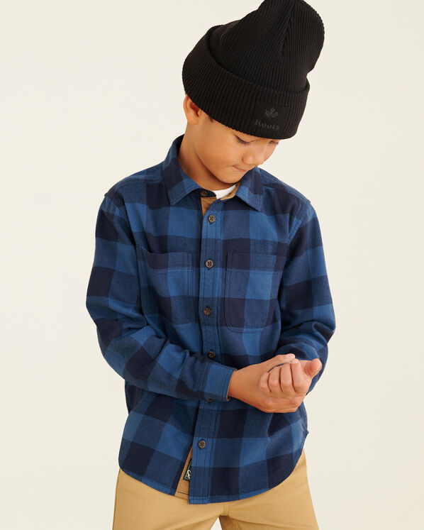 Chemise décontractée à carreaux Park pour enfants