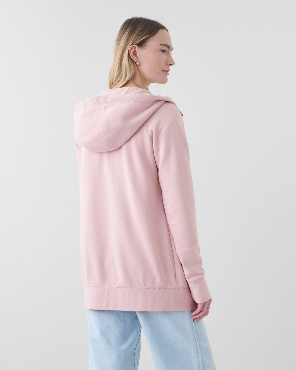 Organic Capri Full Zip Hoodie