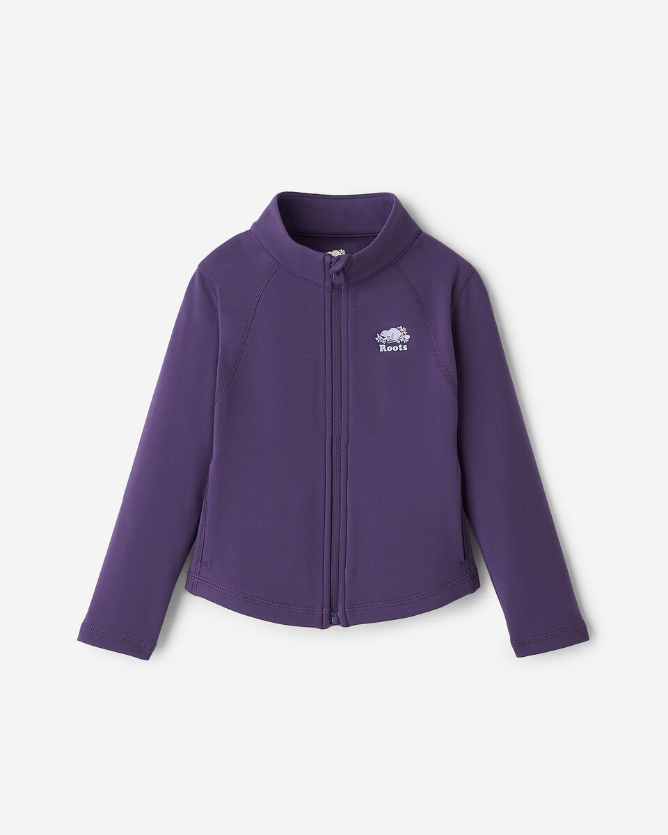 Blouson d&rsquo;athl&eacute;tisme chaud pour toutes-petites