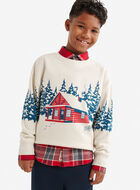 Kids Cabin Landscape Crew Sweatshirt