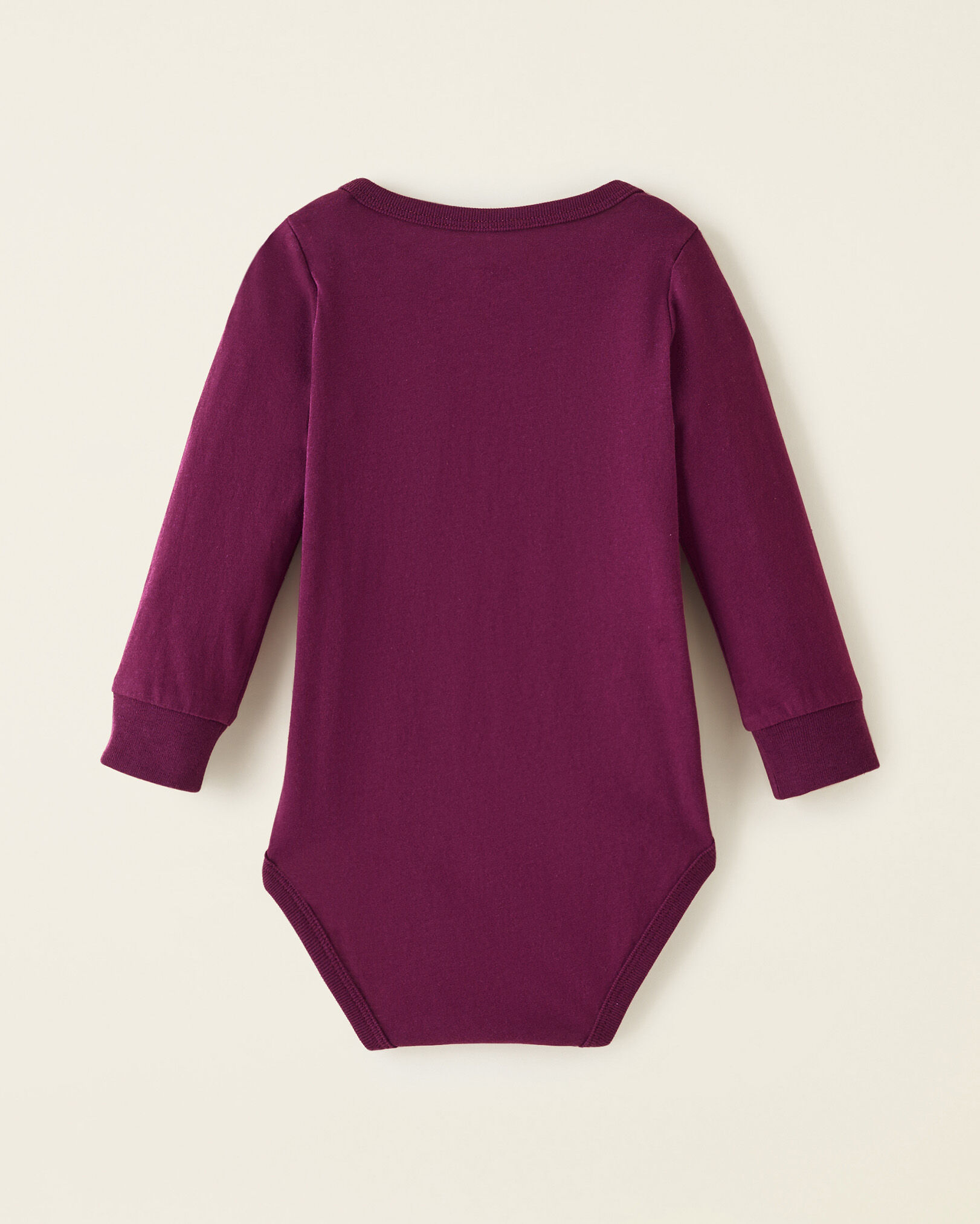 Purple baby bodysuit top