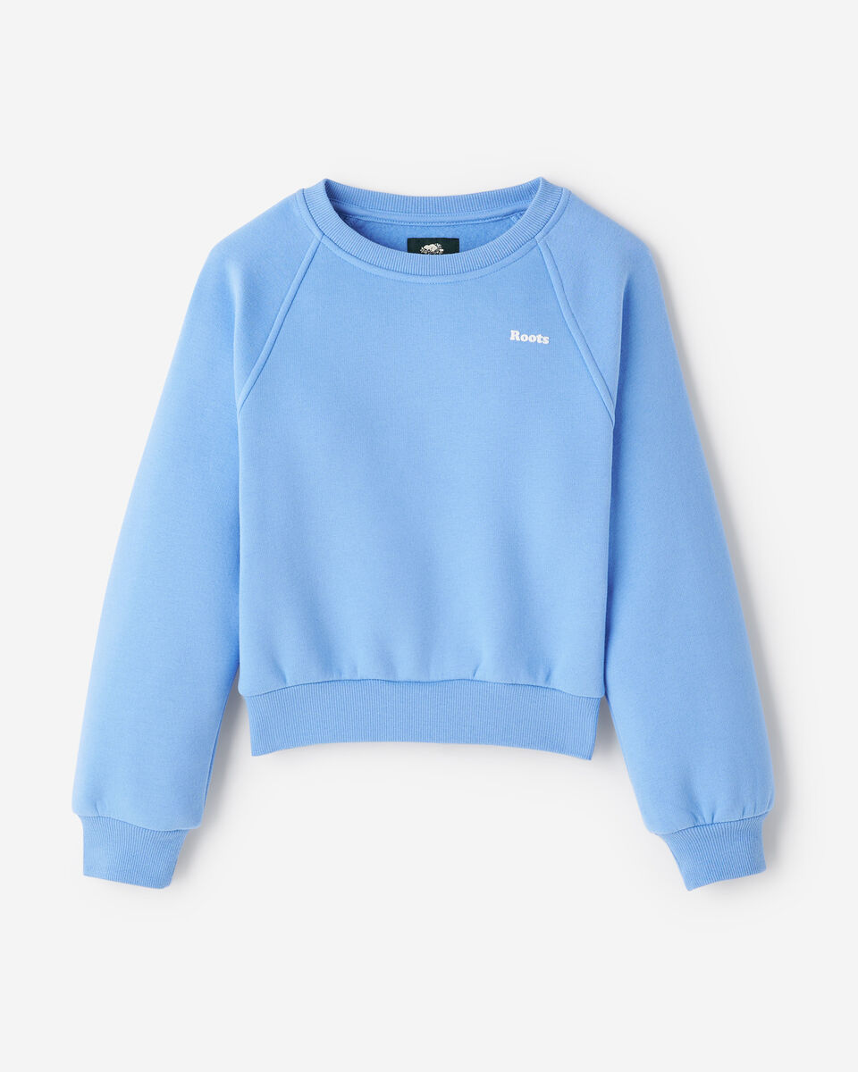 Girls Cloud Bubble Crew Sweatshirt