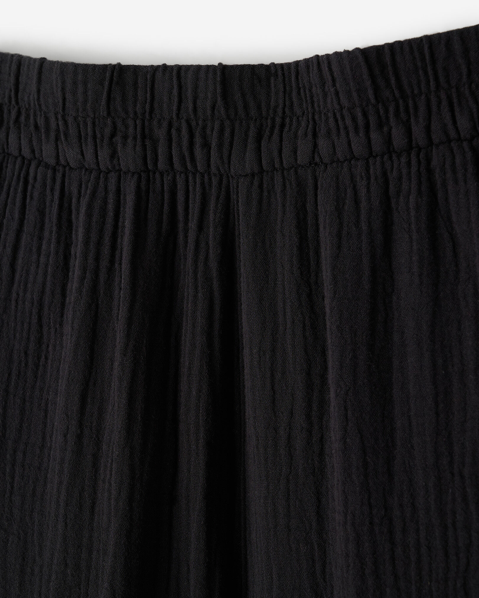 Isla Cotton Gauze Wide Leg Pant