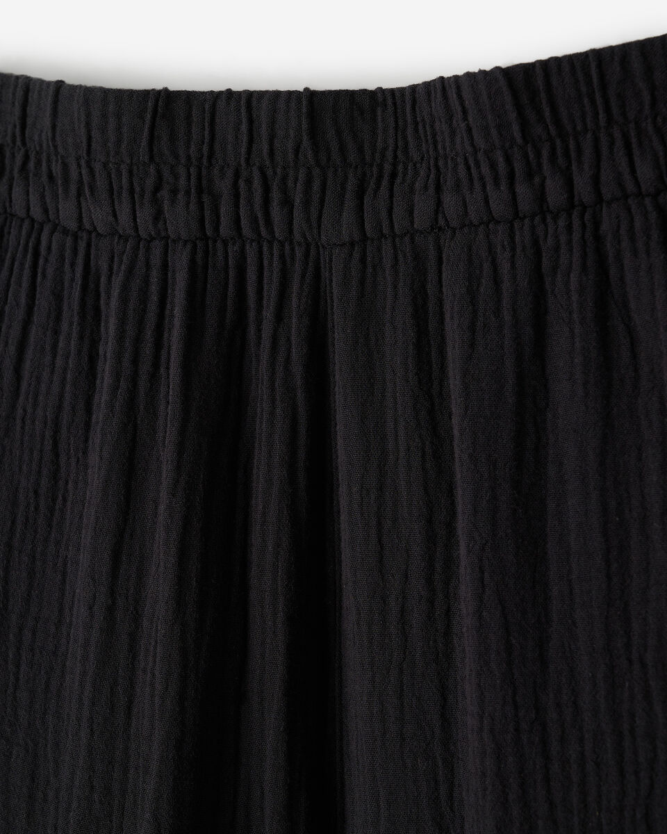 Isla Cotton Gauze Wide Leg Pant
