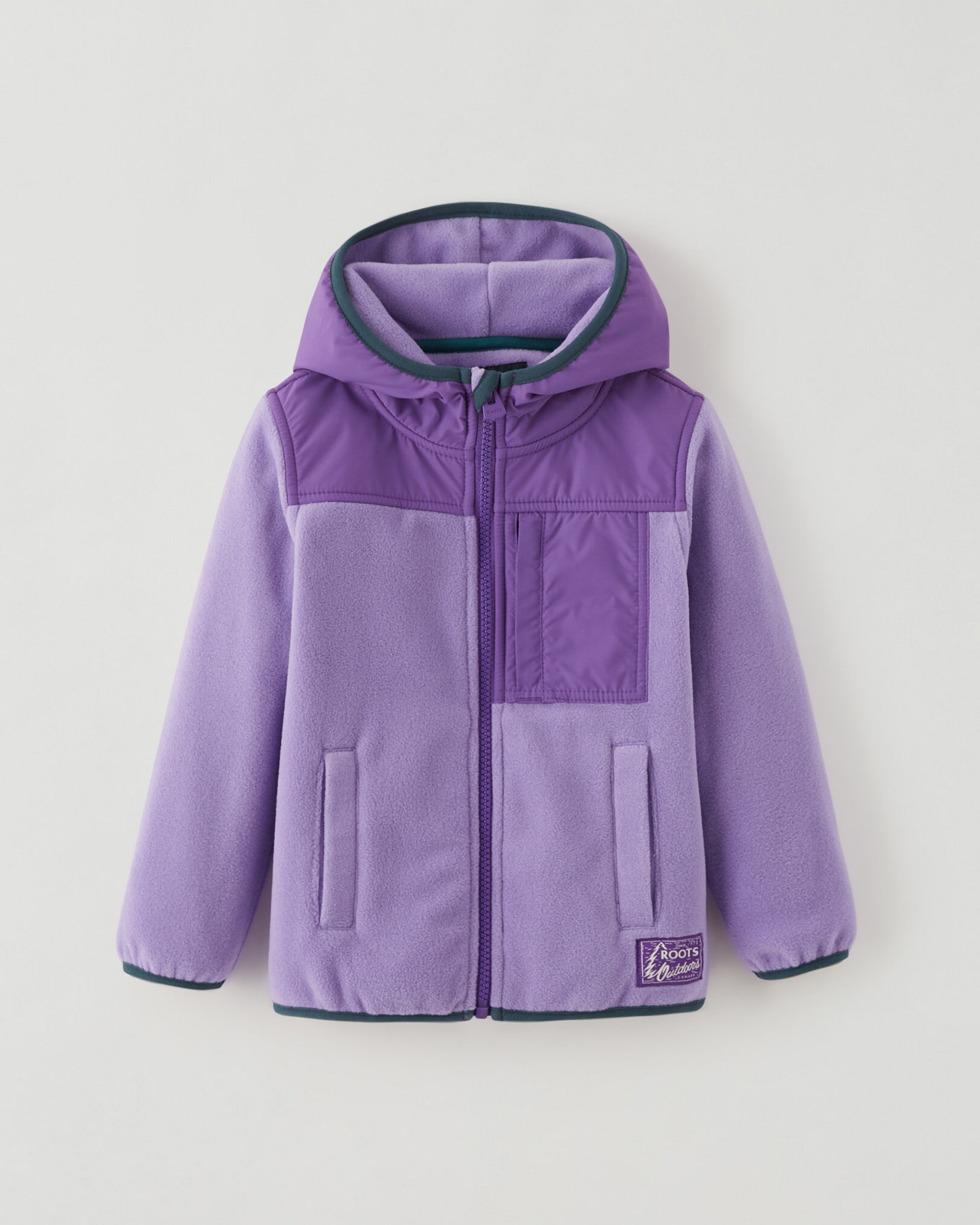 Toddler Polartec Hooded Jacket Outerwear Roots