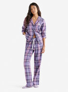 Womens Plaid Pajama Set