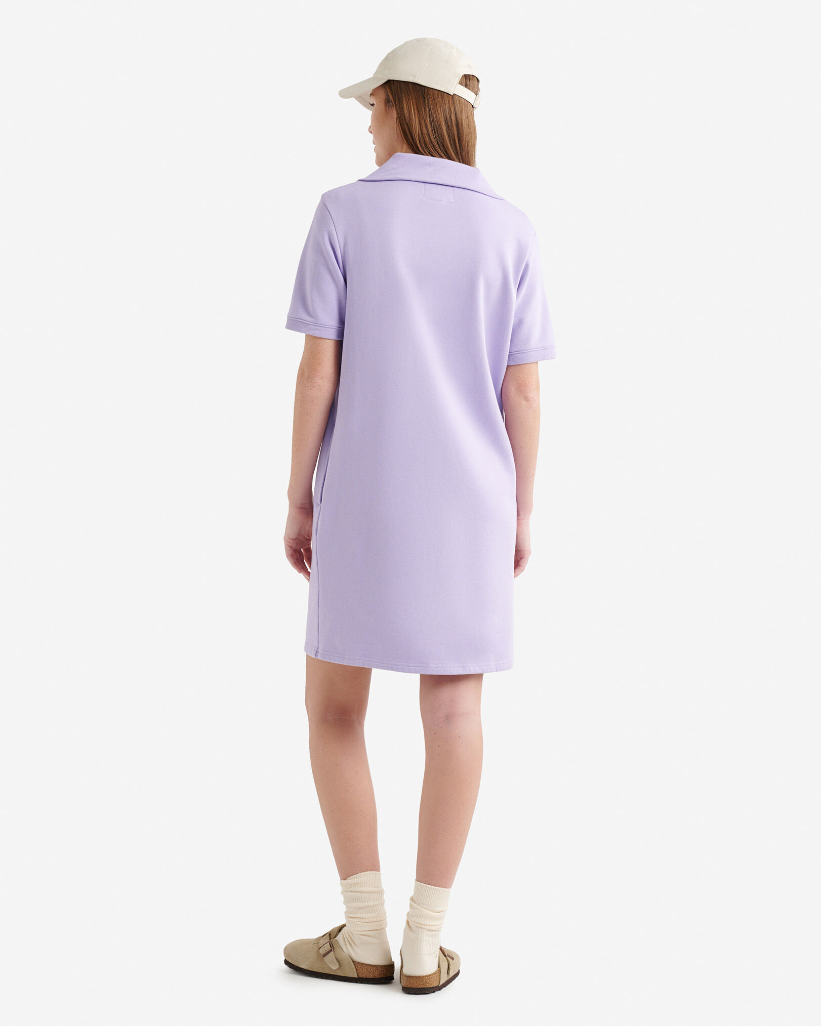 Robe à glissière en jersey bouclette biologique Cooper