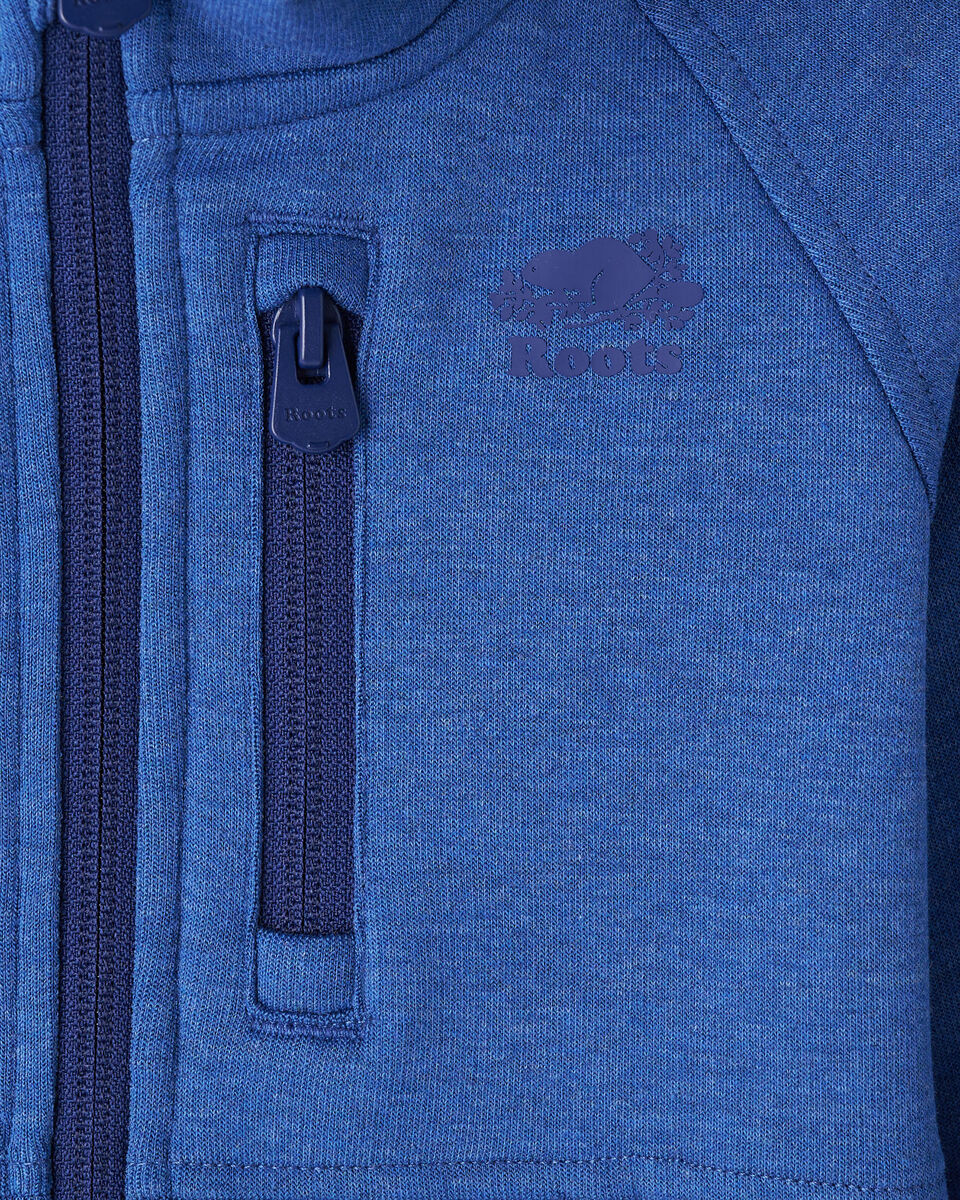 Chandail à capuchon et glissière en tissu interlock Recover pour tout-petits