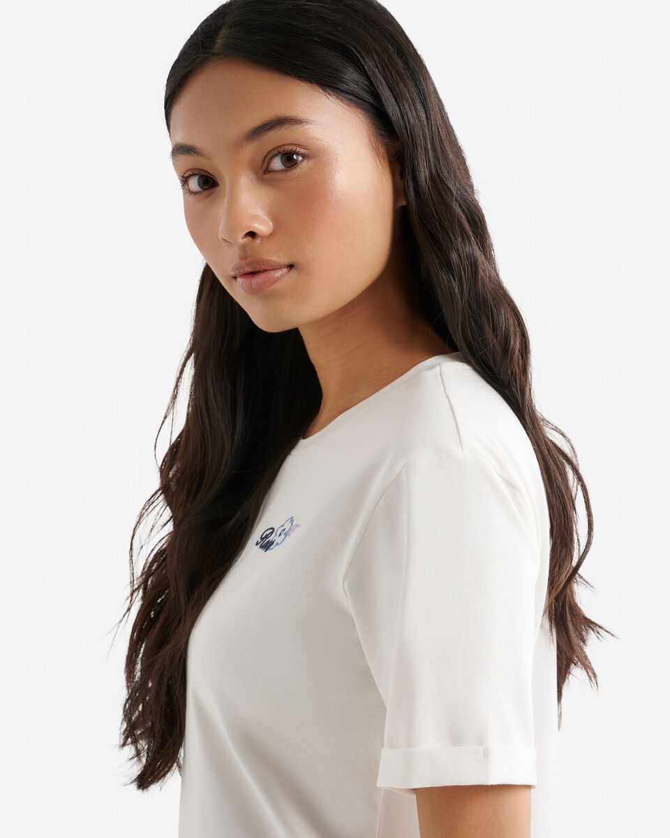 T-shirt motif floral Roots pour femme