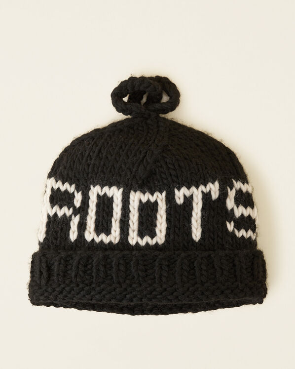Tuque tricotée à la main Roots