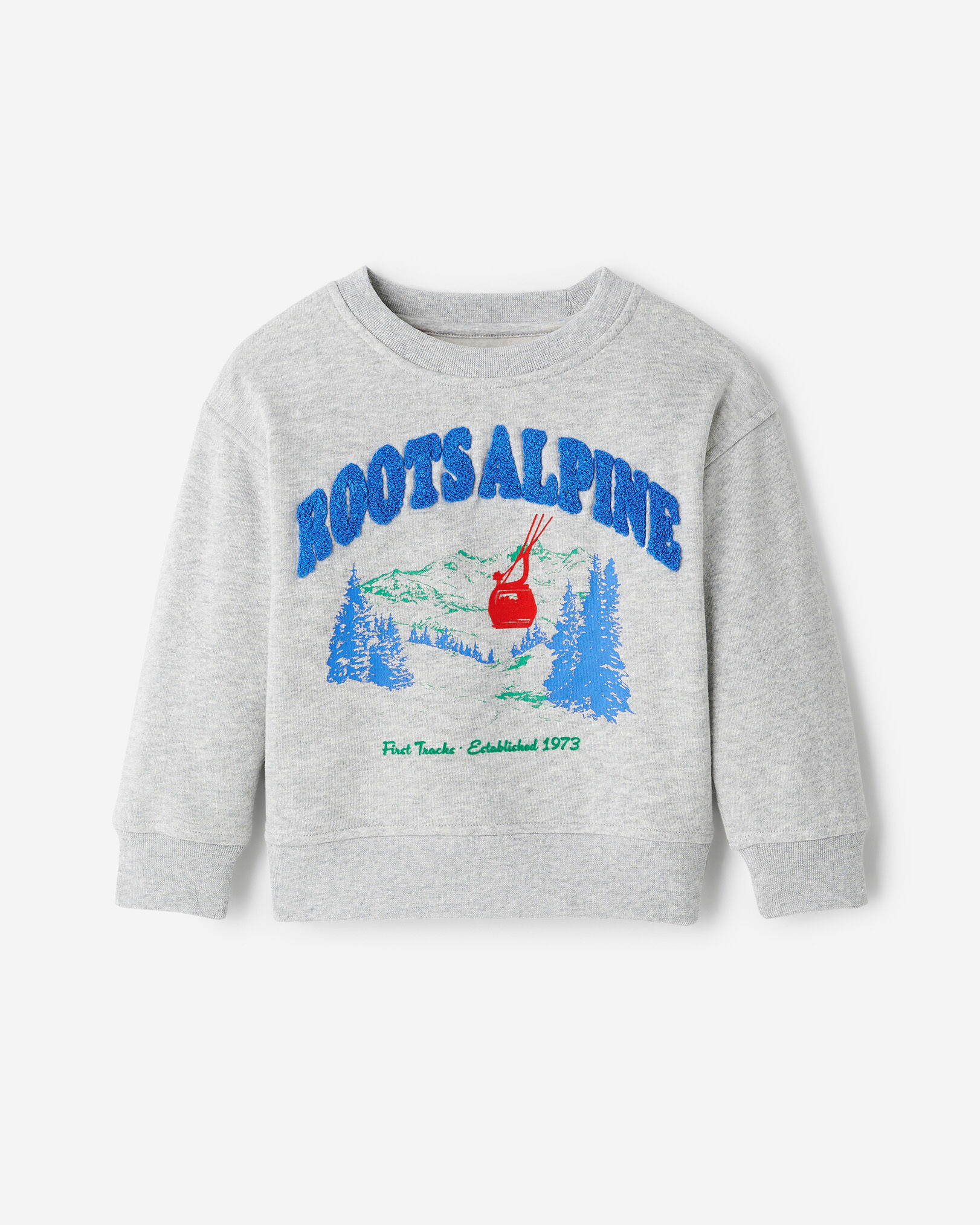 Toddler Alpine Landscape Crew Sweatshirt