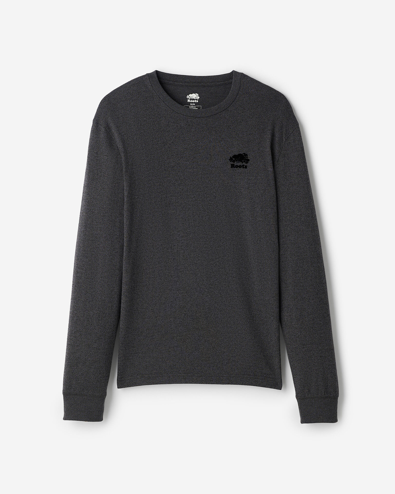 Mens Organic Perfect Pepper Long Sleeve T-Shirt