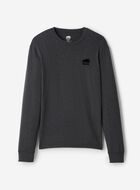 Mens Organic Perfect Pepper Long Sleeve T-Shirt