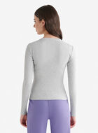Roam Rib Fitted Long Sleeve Top