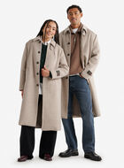 Long Wool Blend Coat