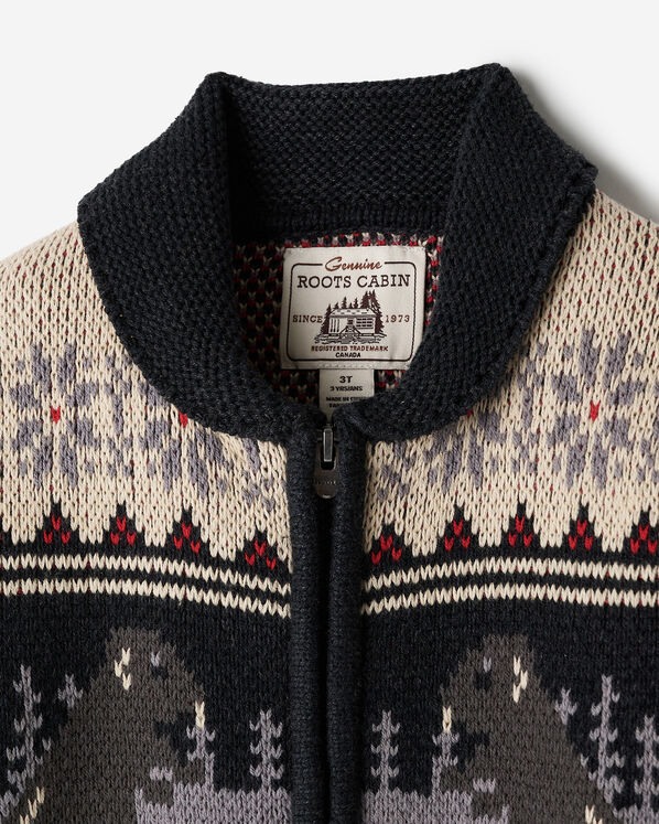 Toddler Cabin Beaver Cardigan