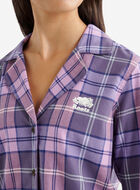 Womens Plaid Pajama Set